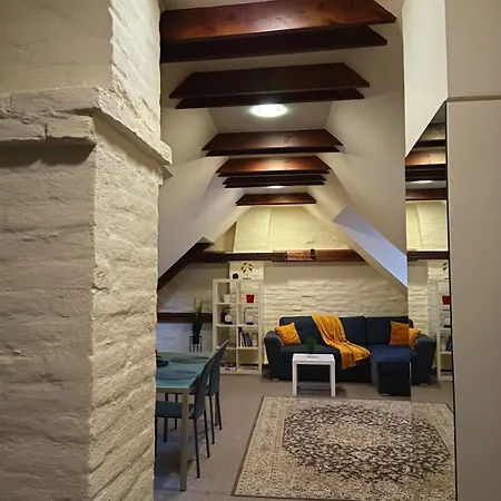 Old Town Charm One Bedroom Spacious Loft Apartment Nearby The Livu Square Riga Exterior foto