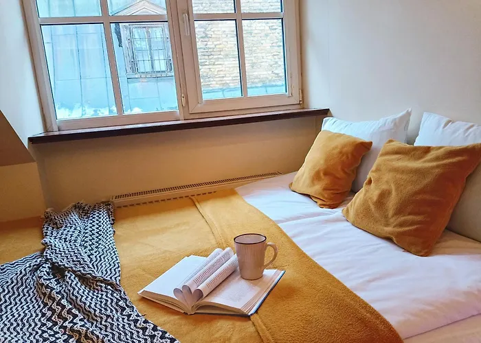 Old Town Charm One Bedroom Spacious Loft Apartment Nearby The Livu Square
