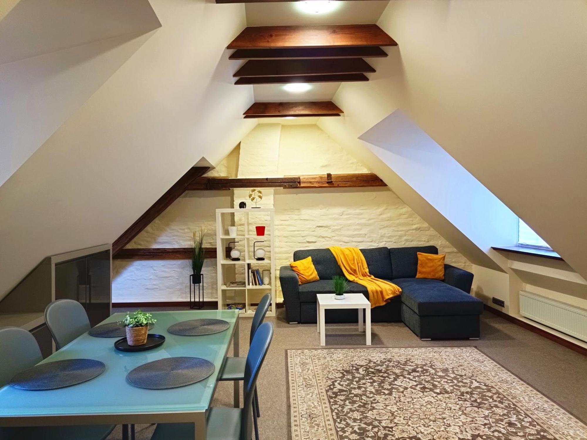 Old Town Charm One Bedroom Spacious Loft Nearby The Livu Square Apartment